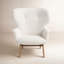 Fauteuil à oreilles Elvie