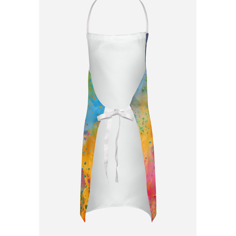 No Pattern Bib Apron