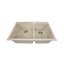 Plymouth 33'' L Double Basin Kitchen Sink-18418492
