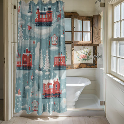 Merry Express - Premium Shower Curtain