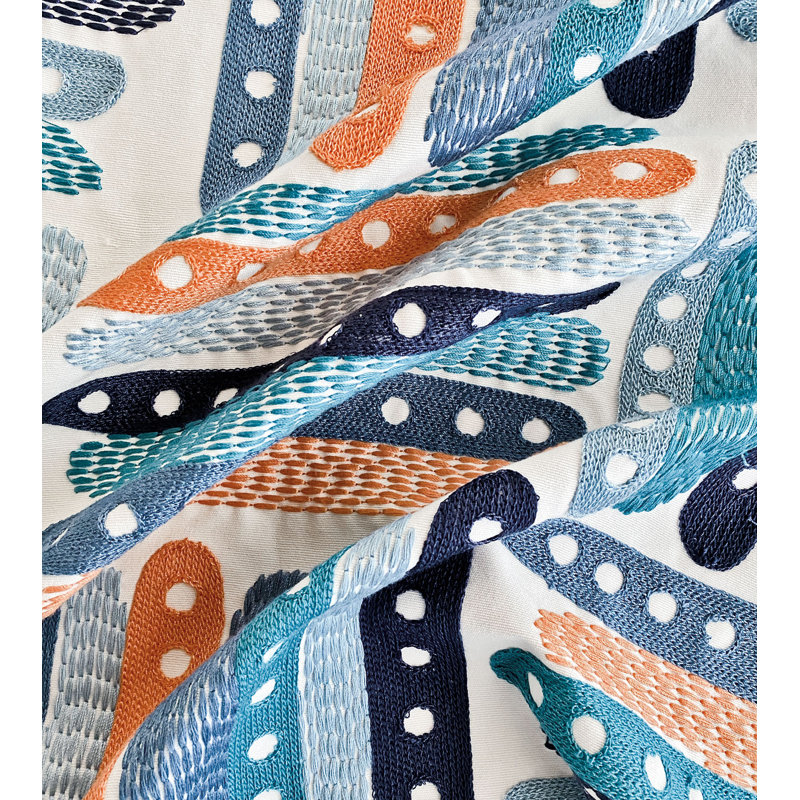 Phineas Geometric Bed Runner, King