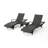 Billur Outdoor Chaise Lounge Set with Table-114810544