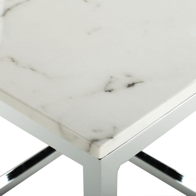 Table de bout Winnie, Chrome