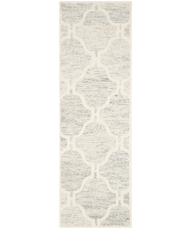 Cannen Hand Tufted Wool Geometric Rug