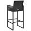 Orsini Rattan Outdoor 80cm Bar Stool-1836798830