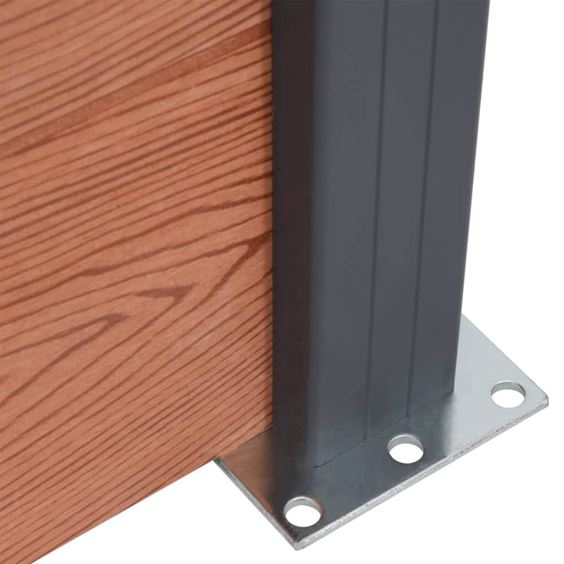 186cm H x 180cm W Fence Panels Included