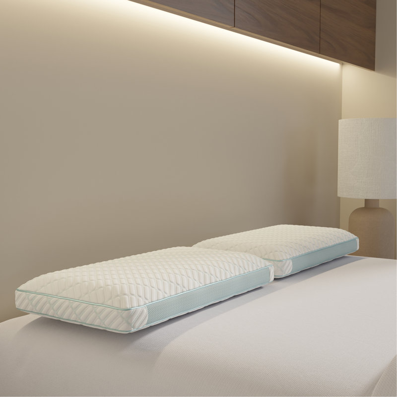 Cooling High Loft Queen Pillow - Medium To Soft