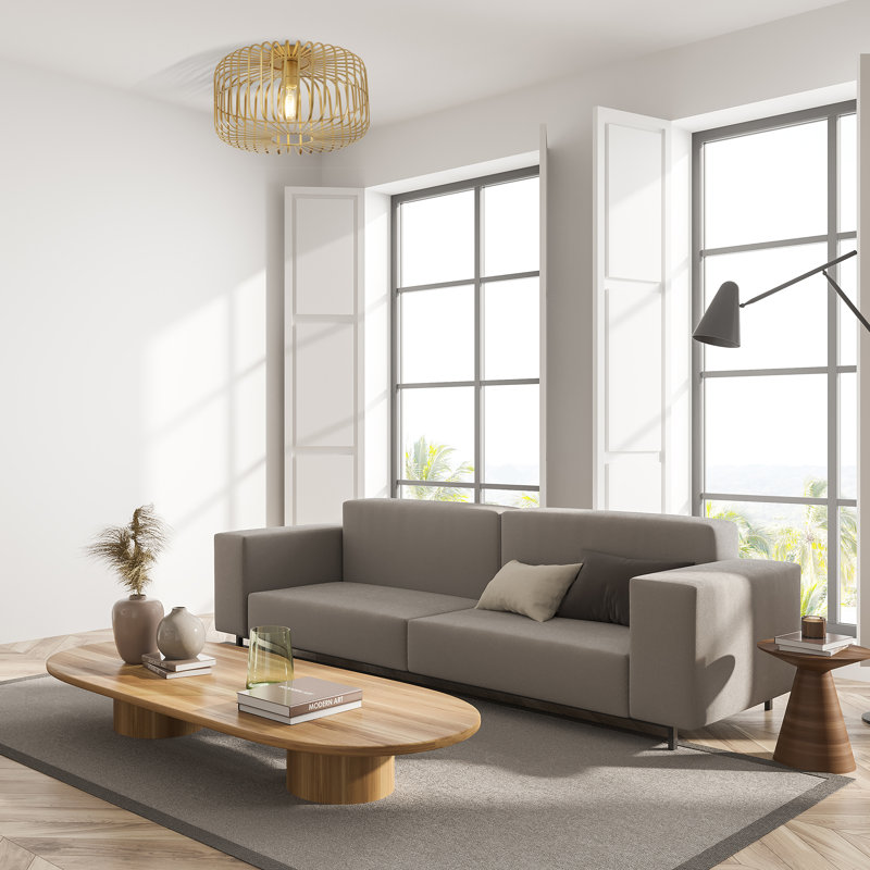 Reybold Glass Flush Mount