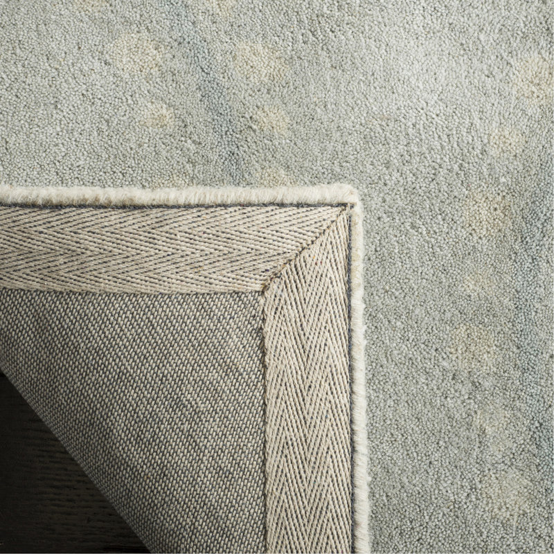 Martha Stewart Hand Tufted Wool Geometric Rug, Rectangle 4' x 6'