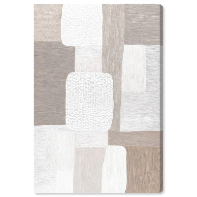 Stucco Squares II Canvas by Art Remedy