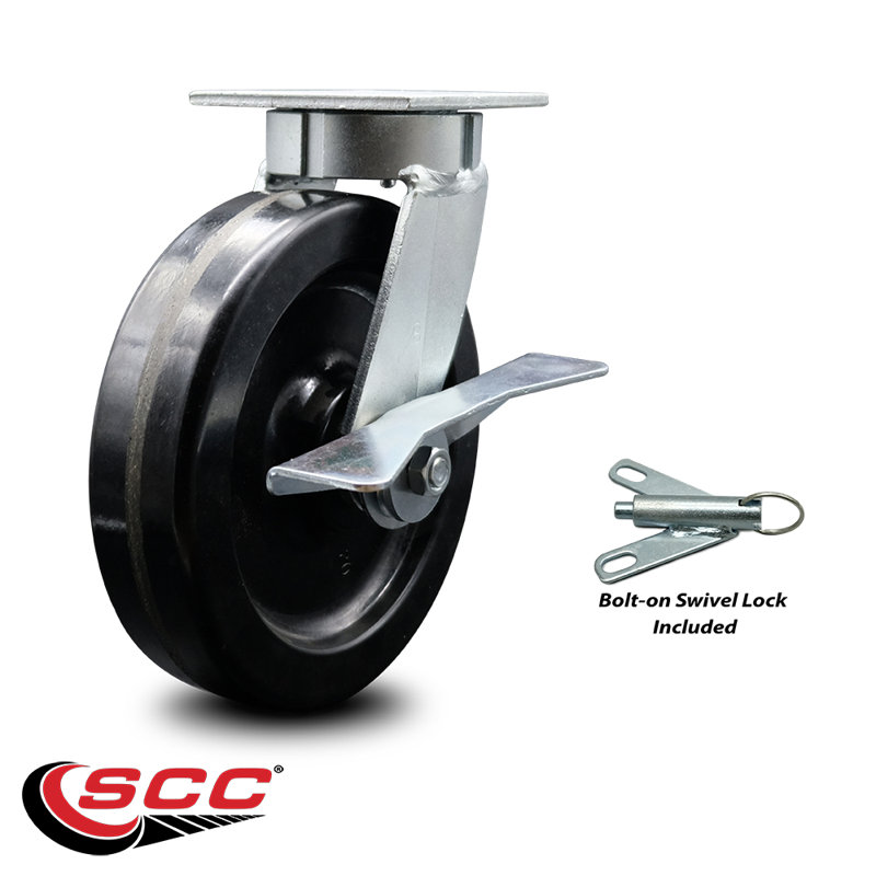 Kingpinless Phenolic Caster