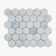 Calacatta Polished 2 Inch Hexagon Marble Mosaic