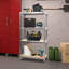 Piccoli 74.9cm W Steel Height -Adjustable Shelving Unit