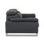 Fauteuil en cuir italien Global United