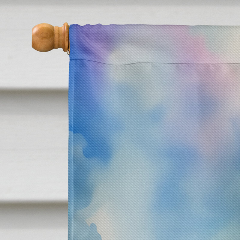 Drapeau de maison en polyester à double face H 40 po x l 28 po