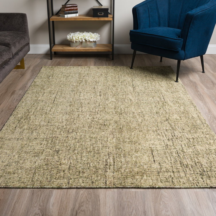 Gilboa Handmade Tufted Wool Basil Area Rug