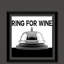 «Ring For Wine», impression sur toile-23653336-23653279