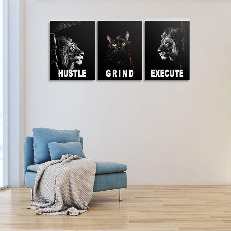 3 Piece Wrapped Canvas Print
