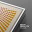 Oeuvre classique «Mid-Century Bauhaus géométrique soleil et océan» sur-99142195-99142194