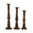 24'' H Solid Wood Tabletop Candlestick
