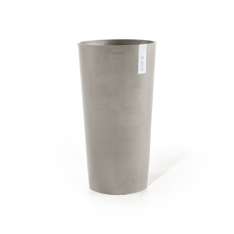 Cyanna Pot Planter, 26" H x 13.5" W x 13.5" D, Taupe