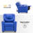 Crooms Kids Recliner Chair with Cup Holder-1611095893