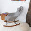 Chaise berçante Mid-Century