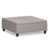 Tissu gris aspect lin