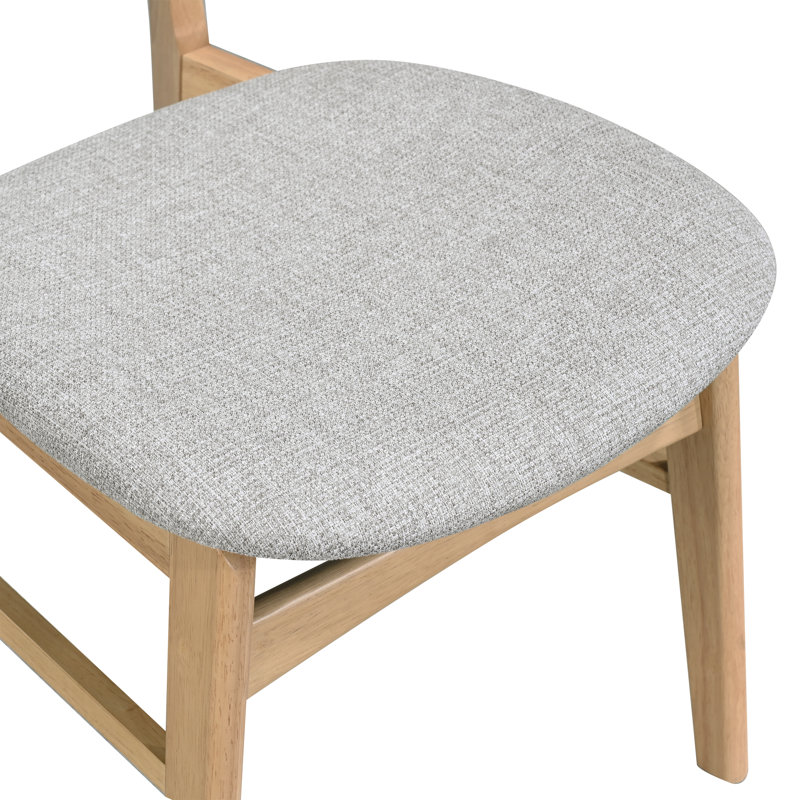 Ensemble de salle à manger Amber, 7 pièces : table, 6 chaises, Walnut