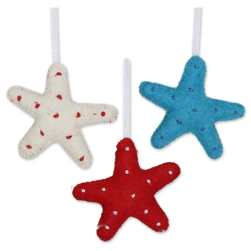 Ornement figurine suspendu sea sea star