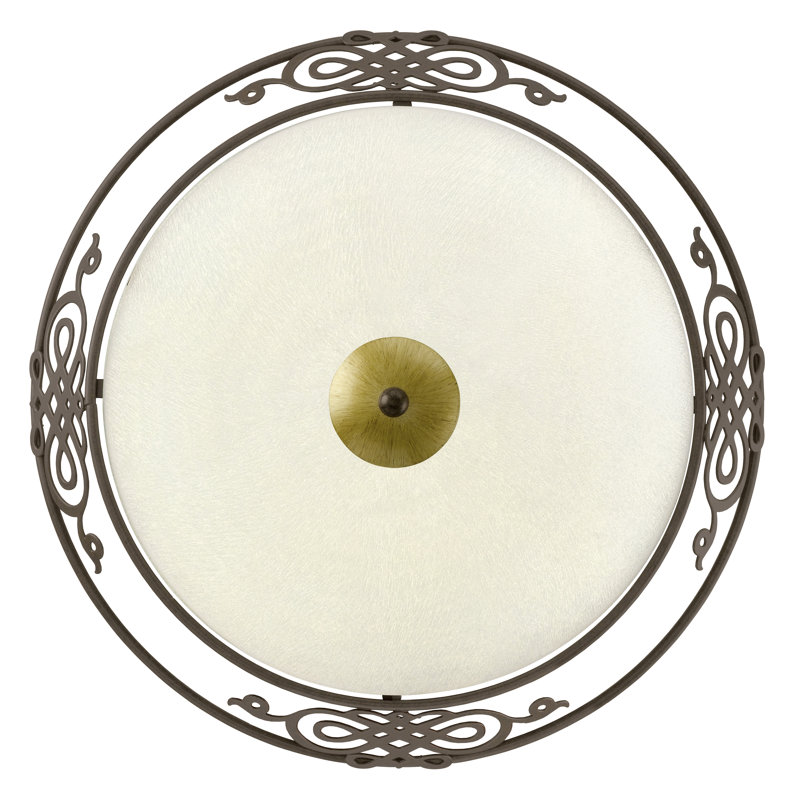 Calles Flush Mounted Sconce, 39.5cm W x 39.5cm D