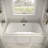 66'' x 34'' Acrylic Soaking Drop-In Bathtub, Drain Included-97545321