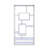 Alize - Bookcase And Desk - White