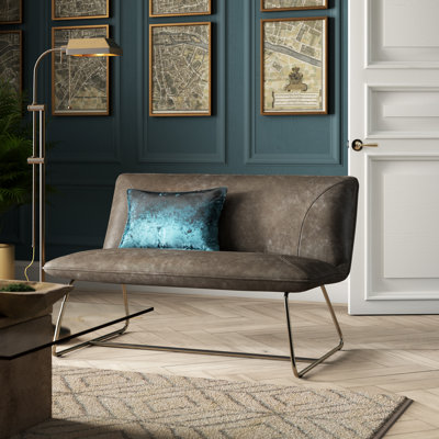 Mullinax 48.63'' Faux Leather Loveseat