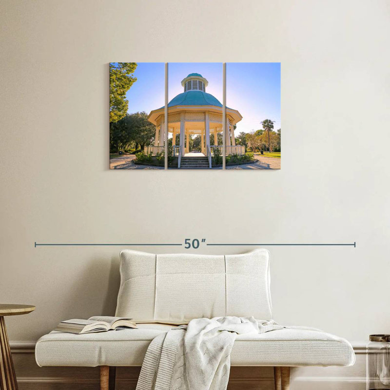 Hampton Park Gazebo, 20" H x 33" W