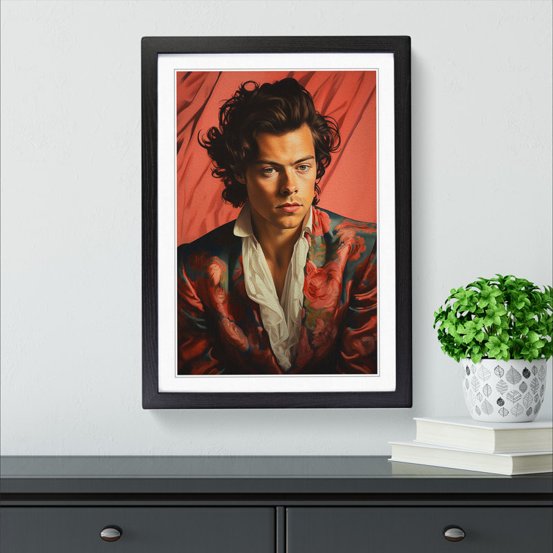 Harry Styles Classicism No.3 - Framed Print, 46cmH x 34cmW