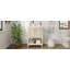 Meuble-lavabo de luxe moderne de 24 pouces avec lavabo et armoire de rangement en céramique | Idée de cadeau-1217298221-1217298222