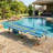 Portable Outdoor Tanning Sunbathing Chair With Face And Arm Cutout Holes For Beach Poolside Backyard Relaxation Use-276503424
