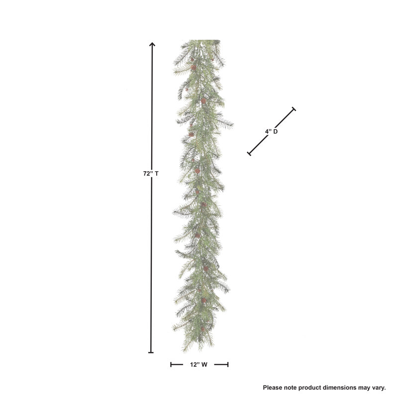 72'' in. Faux Pine Garland
