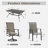 Emy 6 - Person Patio Dining Set with