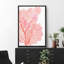 Feuille d'arbre aquarelle rose rouge-99141555-99141556