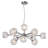 Earleville 12 - Light Dimmable Sputnik Sphere Chandelier