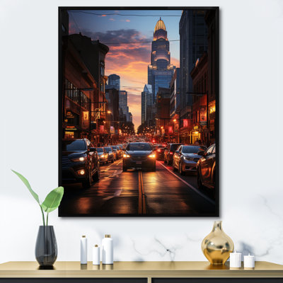Kirill " Charlotte Cityscape At Night I "