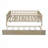Wood Daybed with Trundle and Fence Guardrails-85954677-85954673