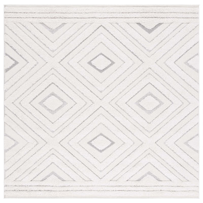 Tapis d'intérieur / extérieur à motif géométrique Amrou Performance