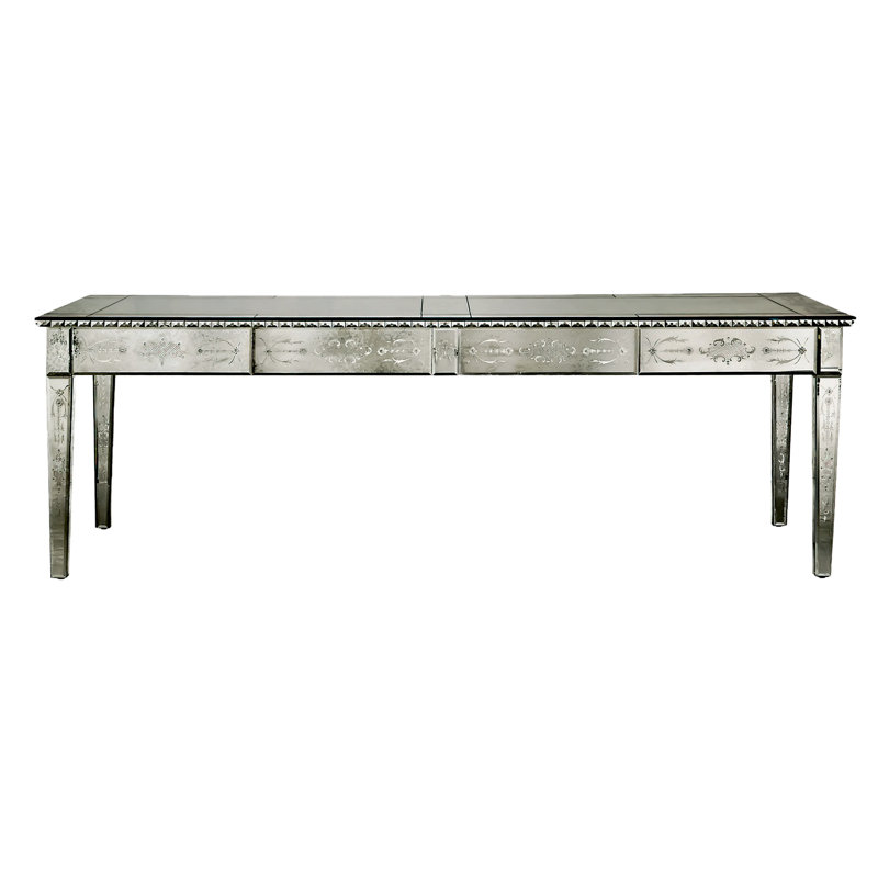 Venetian Dining Table, 42" W x 99" L