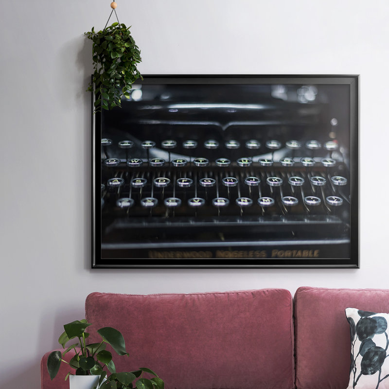 Endless Stories, reproduction d'art sur toile, H 26 po x l 38 po x P 1,5 po, Noir