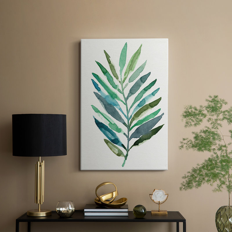 Palm Frond Flow IV - galerie Cavas sur mesure, H 36 po x l 24 po
