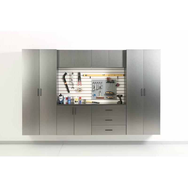 Astro Series 32 po X P 16 po H 16 po D Armoire de rangement murale en métal