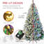 Grand arbre de Noël artificiel pré-éclairé-1792720162